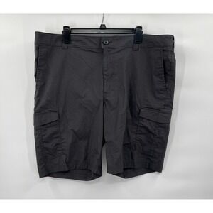 Columbia‎ Cargo Shorts Mens 42x10 Dark Grey Cargo Casual Hiking Outdoors